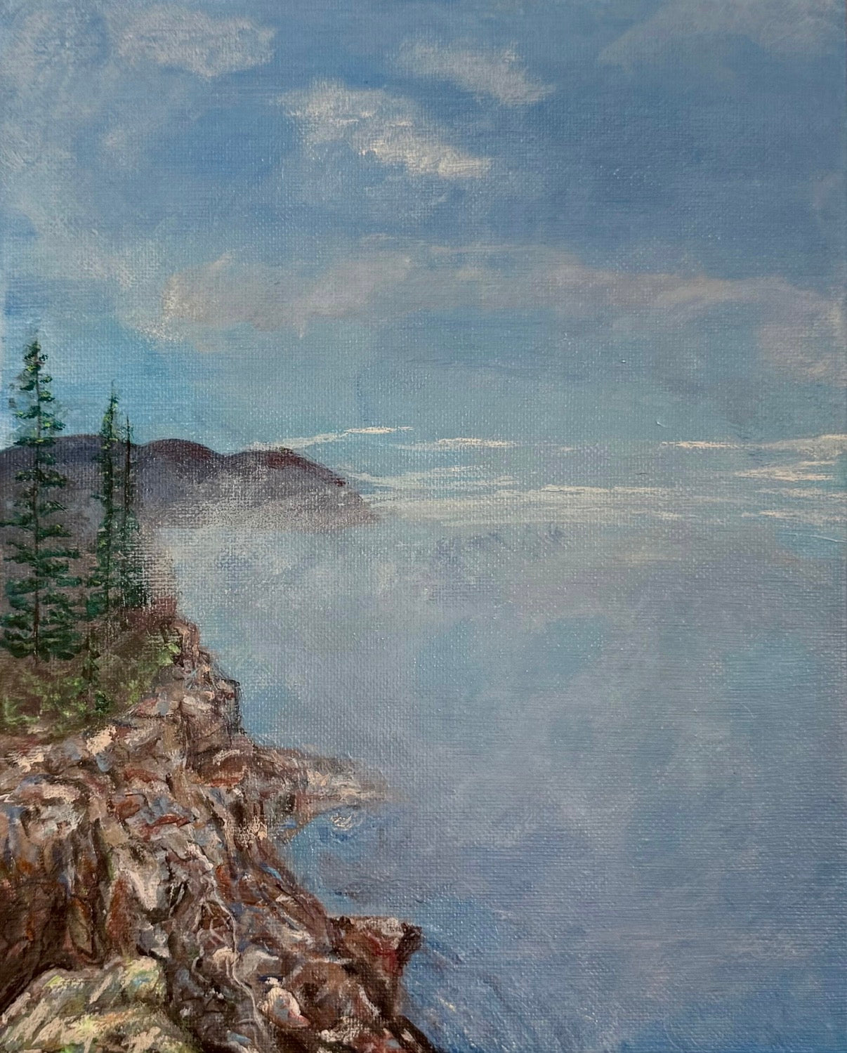 Acadia Morning Print