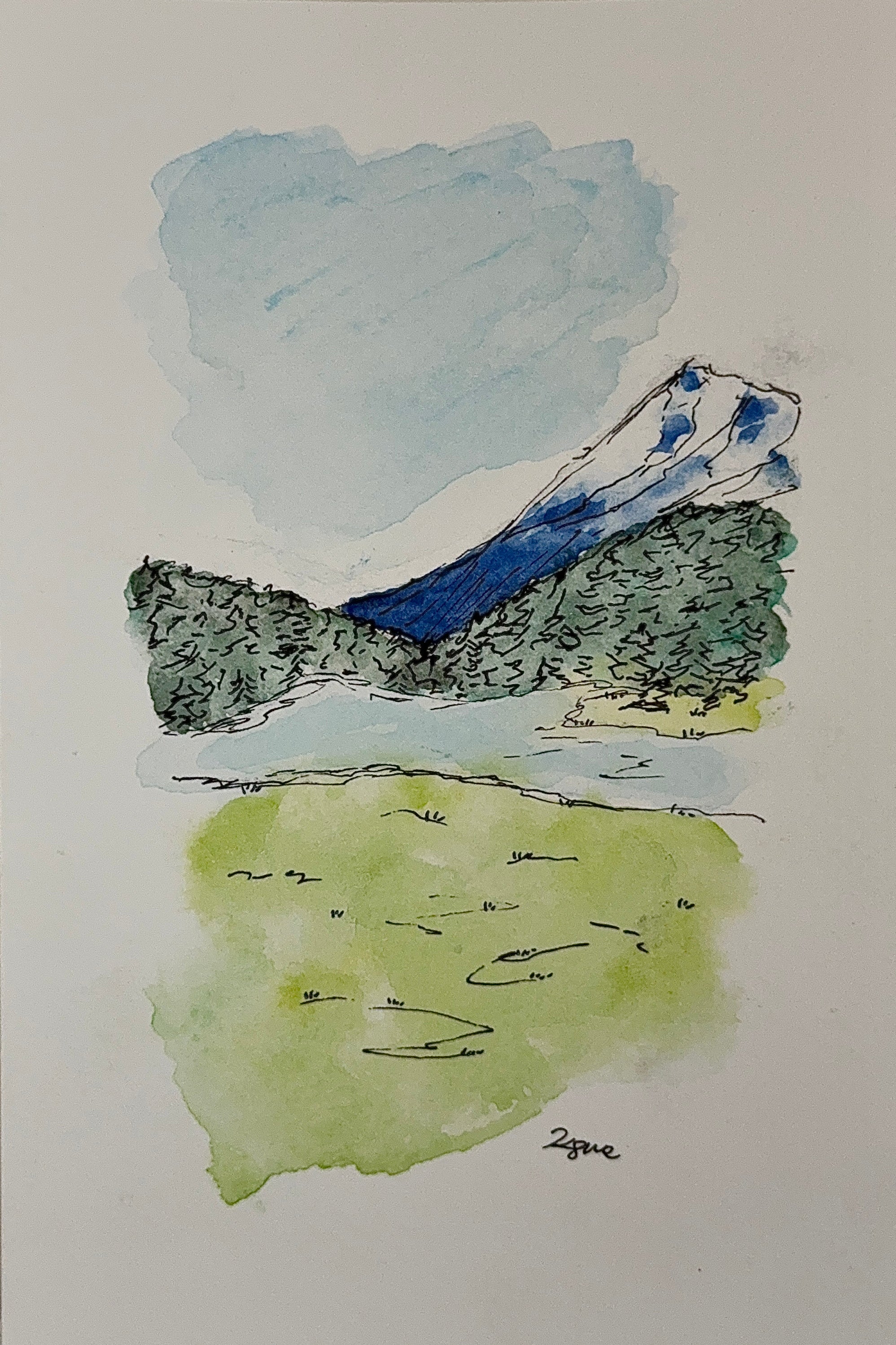 Todd Lake Postcard