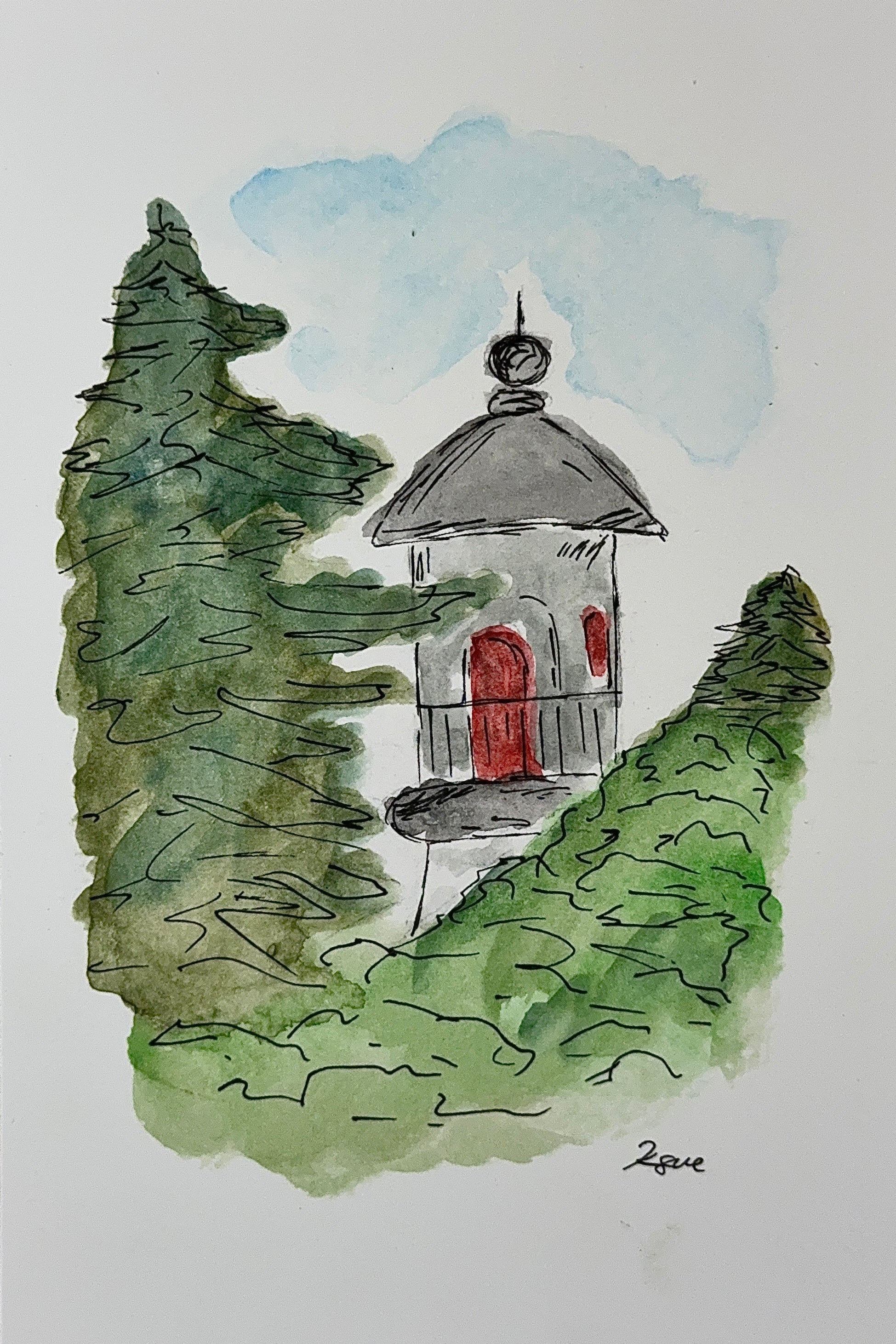 Cape Mears Lighthouse Postcard