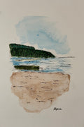 Seaside Beach Postcard