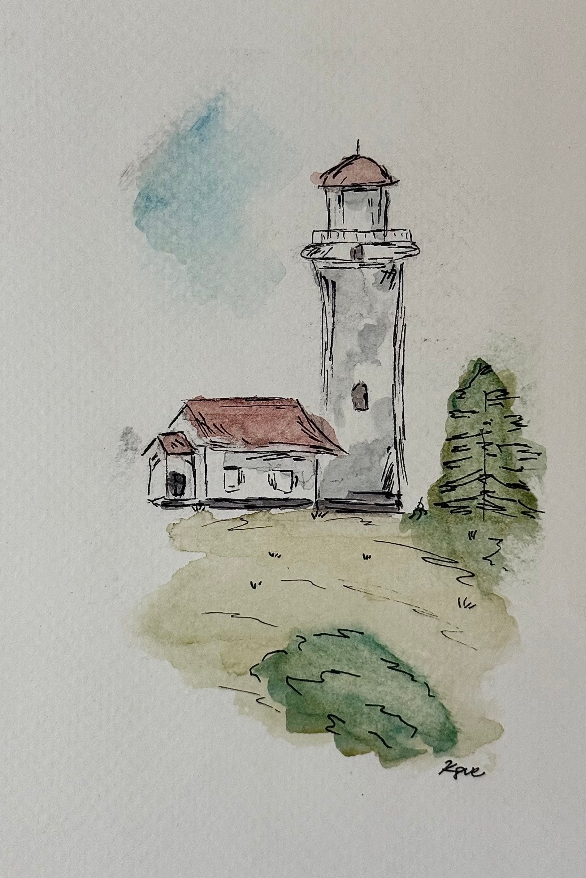 Cape Blanco State Park Postcard