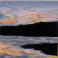 Laguna Del Tigre, 4x4 Inch Original