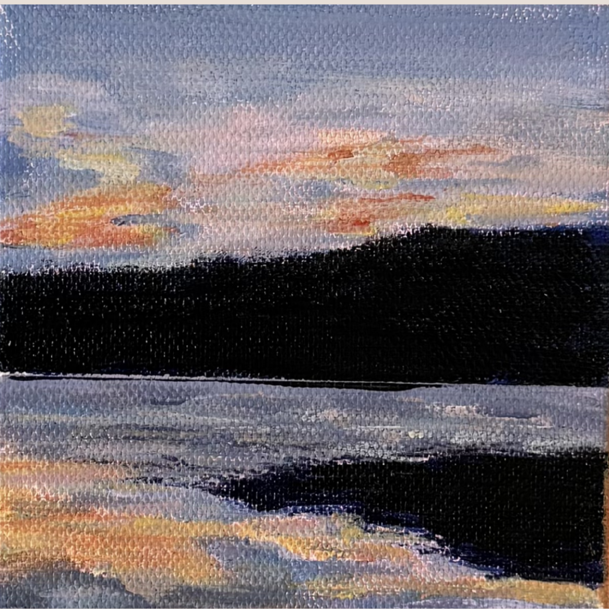 Laguna Del Tigre, 4x4 Inch Original