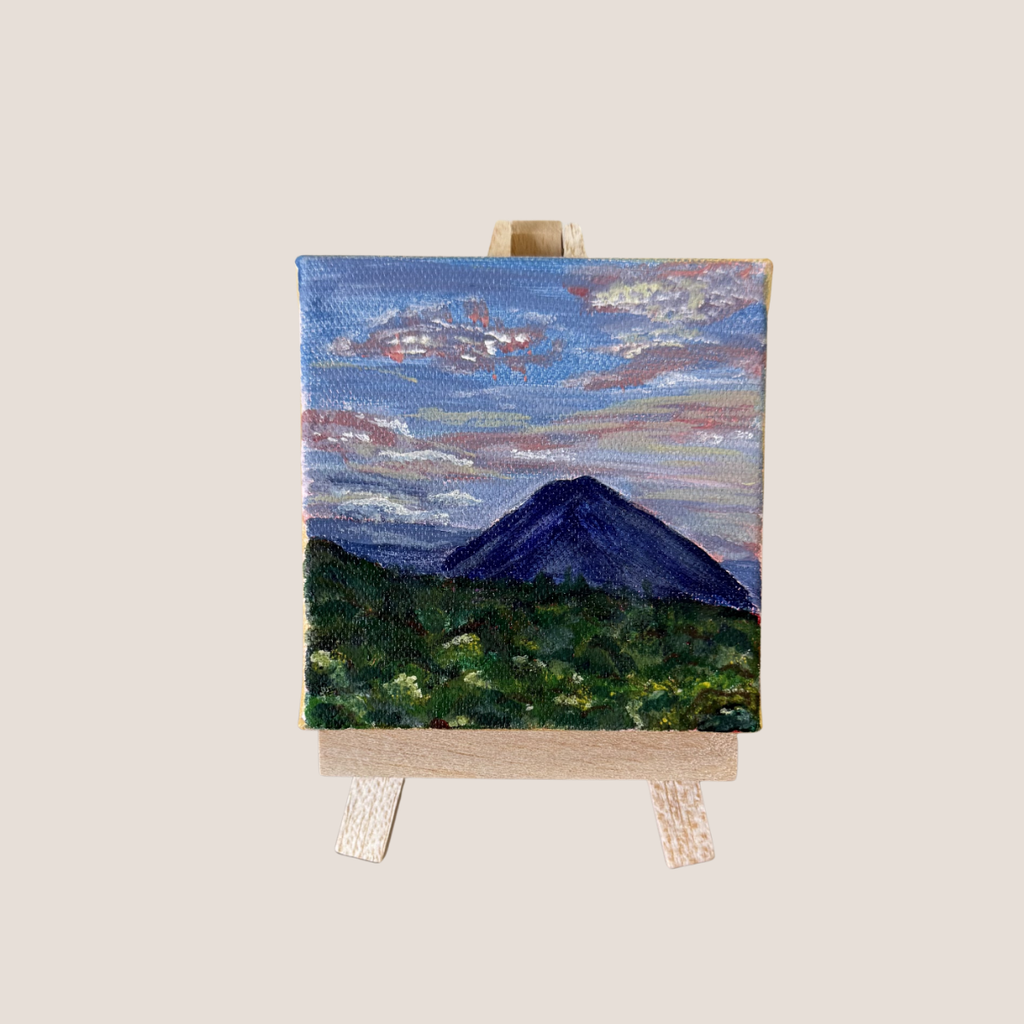 Volcan San Pedro, 4x4 Inch Original